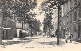 92-MONTROUGE-Avenue De La Republique-N 6004-C/0131 - Montrouge