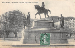 20-AJACCIO-Statue De Napoleon Ler Et Ses Freres-N 6004-B/0329 - Ajaccio