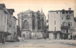 46-CAHORS-Place Clement-Marot Et La Cathedrale-N 6004-B/0227 - Cahors