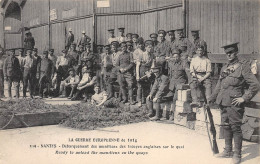 44-NANTES-1914-Debarquement Des Munitions Des Troupes Anglaises-N 6004-B/0197 - Nantes