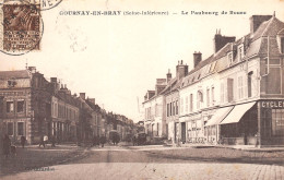 76-GOURNAY-EN-BRAY-Le Faubourg De Rouen-N 6004-G/0161 - Gournay-en-Bray