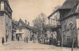 64-SALIES-DE-BEARN-La Rue Du Moulin Et La Poste-N 6004-G/0073 - Autres & Non Classés