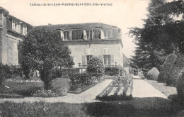 87-SAINT-JEAN-PIERRE-BUFFIERE-Chateau-N 6004-F/0273 - Sonstige & Ohne Zuordnung