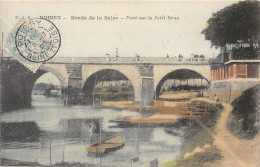 78-POISSY-Bords De La Seine - Pont Sur Le Petit Bras.-N 6004-F/0075 - Poissy