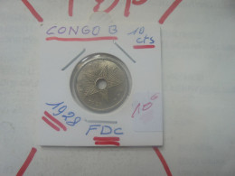 +++QUALITE+++CONGO BELGE 10 Centimes 1928 (A.5) - 1910-1934: Albert I