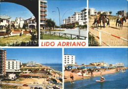 72270209 Lido Adriano Pferde Strand  Lido Adriano - Autres & Non Classés