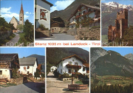 72269549 Stanz Landeck Teilansichten Kirche Burgruine Alpenblick Stanz Landeck - Autres & Non Classés