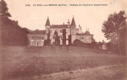 72-LE BREIL-SUR-MERIZE-chàteau De Pescheré-N 6005-B/0153 - Andere & Zonder Classificatie