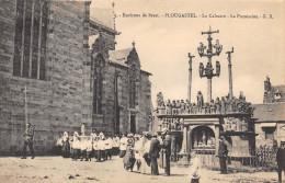 29-PLOUGASTEL-Le Calvaire. La Procession-N 6005-B/0087 - Plougastel-Daoulas