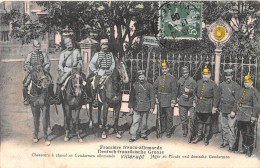 54-VILLERUPT-Frontiere Chasseurs A Cheval Et Gendarmes Allemands-N 6005-A/0285 - Other & Unclassified