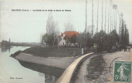 71-BRANGES-Les Bords De La Seille Et Route De Chalon-N 6004-H/0267 - Autres & Non Classés