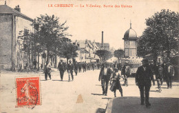 71-LE CREUSOT-La Villedieu. Sortie Des Usines-N 6004-H/0257 - Le Creusot
