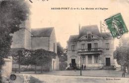 77-SEINE-PORT-La Mairie Et L'Eglise-N 6004-H/0237 - Otros & Sin Clasificación