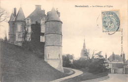 72-MONTMIRAIL-Le Chateau Et L'Eglise-N 6004-H/0049 - Montmirail