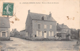 72-JOUE-EN-CHARNIE-Mairie Et Ecole Des Garcons-N 6004-H/0041 - Andere & Zonder Classificatie