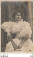 T1- ARTISTE FEMME - FRAU - LADY - DUCROQUET - PAR OGERAU - EVENTAIL - ( OBLITERATION DE 1904 - 2 SCANS ) - Artisti