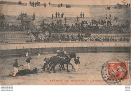 T1-34) BEZIERS - ARENES DE BEZIERS - L'ARRASTRE - ( CORRIDA - TAUROMACHIE ) - Beziers