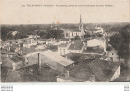 T1-33) VILLANDRAUT (GIRONDE) VUE GENERALE PRISE DE LA TOUR PRINCIPALE DU VIEUX CHATEAU - ( 2 SCANS ) - Other & Unclassified