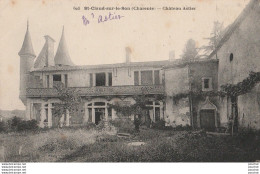 T5-16) SAINT CLAUD SUR LE SON (CHARENTE)  CHATEAU ASTIER  - (ANIMEE - ENFANTS - 2 SCANS ) - Altri & Non Classificati