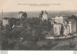 T5-16) SAINT GERMAIN DE CONFOLENS (CHARENTE) LES VIEILLES TOURS ET L ' EGLISE - ( 2 SCANS ) - Sonstige & Ohne Zuordnung