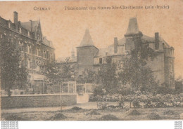 T6- CHIMAY - PENSIONNAT DES SOEURS SAINTE CHRETIENNE (AILE DROITE)- ( 2 SCANS ) - Chimay