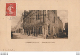 T6-28) GALLARDON (EURE ET LOIR) MAISON DU XVI° SIECLE - ( ANIMEE ) - Autres & Non Classés