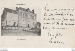 T6-36) PELLEVOISIN (INDRE) LE PRESBYTERE  - ( OBLITERATION DE 1901 - 2 SCANS ) - Other & Unclassified