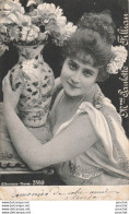 T4- ARTISTE FEMME - FRAU - LADY - ALTEROCCA TORNI - Mme  PAULETTE FILLIAN - ( OBLITERATION DE 1904 - 2 SCANS ) - Entertainers