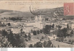 T10-07) LA LOUVESC (Ardeche) Vue Générale Prise De La Route De Valence - La Louvesc