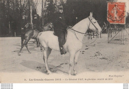 T11- LA GRANDE GUERRE 1914 - L LE GÉNÉRAL PAU , LE GLORIEUX MUTILÉ DE 1870 - Personnages