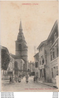 T11-55) COMMERCY - L ' EGLISE - (ANIMEE - RESTAURANT- HABITANTS - 2 SCANS ) - Commercy