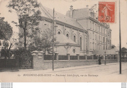 T12-92) BOULOGNE SUR SEINE - PENSIONNAT SAINT JOSEPH , RUE DU PARCHAMPS - Boulogne Billancourt