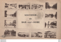 T13-10) BAR SUR AUBE - SOUVENIR  - ( 2 SCANS ) - Bar-sur-Aube