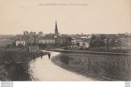 T15-33) SAUTERNES (GIRONDE) VUE PANORAMIQUE  - ( ANIMEE - HABITANTS ) - Sonstige & Ohne Zuordnung