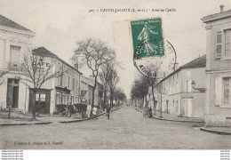 T17-47) CASTELJALOUX - AVENUE CARCIN  - ( ANIMEE - HABITANTS ) - Casteljaloux