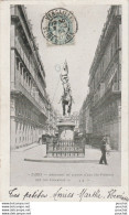 T17-75) PARIS (I°) MONUMENT DE JEANNE D'ARC (DE FREMIET) RUE DES PYRAMIDES  - Paris (01)