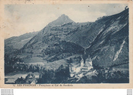 T18-65) LES PYRENEES - POUEYLAUN  ET COL DE BORDERES   - ( 2 SCANS )  - Otros & Sin Clasificación