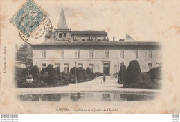 T19-81) CASTRES - LA MAIRIE  ET   LE JARDIN DE L ' EVECHE   - Castres