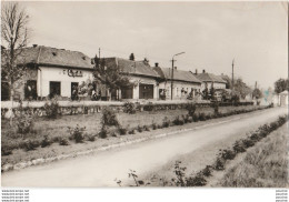 T20- TISZAKECSKE (HONGRIE) - CARTE PHOTO - (ANIMEE  - CAMION - OBLITERATION DE 1966  - 2 SCANS ) - Hungary