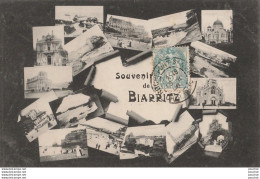 T21-64) BIARRITZ - SOUVENIR EN CARTES POSTALES - ( MULTIVUE ) - Biarritz