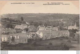 T21-72) ENVIRONS D'ALENCON - SAINT LEONARD DES BOIS - VUE GENERALE - LA NORMANDIE - LA C.P.A. PARIS   - (  2 SCANS ) - Saint Leonard Des Bois