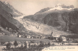 74-ARGENTIERE-Village Et Glacier-N 6005-E/0253 - Altri & Non Classificati