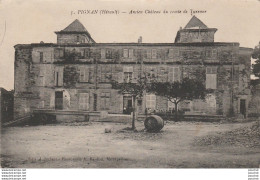 T22-34) PIGNAN (HERAULT)  ANCIEN CHATEAU DU COMTE DE TURENNE   - (PETITE ANIMATION - 2 SCANS ) - Other & Unclassified