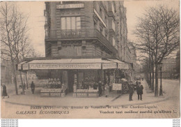 75) PARIS (XVI°) GALERIES ECONOMIQUES  -170 AVENUE DE VERSAILLES ET 103 RUE CHARDON LAGACHE - 2 SCANS  - District 16