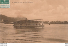 T23- NAMUR - LE BATEAU  LUXE ENTRE LA PLANTE ET WEPION - ( 2 SCANS ) - Namur