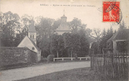 77-BREAU-Eglise Et Entree Principale Du Chateau-N 6005-E/0079 - Otros & Sin Clasificación