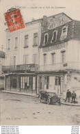 T24-47) CANCON - GRANDE RUE ET CAFE DU COMMERCE - ( ANIMEE - AUTOMOBILE ) - Autres & Non Classés