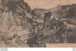 T24- BENASQUE - FORAO DE AIGUALLAT - 1800 Metros -  (OBLITERATION DE 1924 - 2 SCANS ) - Huesca