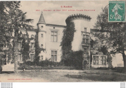 T25-09) CHATEAU DE PRAT (ARIEGE) FACADE PRINCIPALE  - Autres & Non Classés