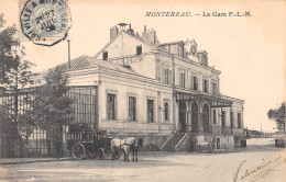 77-MONTEREAU-La Gare P.-L.-M.-N 6005-D/0227 - Montereau